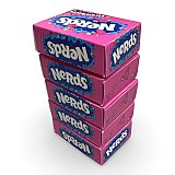 Strawberry Nerds Miniature Individual .4 oz Boxes, Perfect Portions, 20 Total View 6