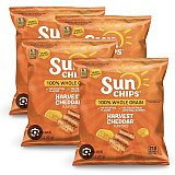 SunChips Cheddar Multigrain Snacks, 1.5 Oz  Size, 4 Bags View 1