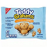 Teddy Grahams Honey Graham Snacks, 20 Pack, 1 oz Bags, Crunchy Bear-Shaped Graham Crackers Made with Real Honey View 2