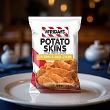 TGI Fridays, Potato Skins Snack Chips, Cheddar & Sour Cream, 3.0 oz. (6 Count) View 5