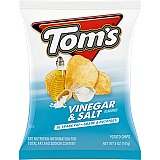 Tom's Vinegar Potato Chips 5 Oz Large Bags | 3 Count View 1