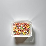 Tootsie Tarts, Nostalgic Childhood Candy, Assorted Flavors, 1 lb Tub View 3