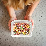 Tootsie Tarts, Nostalgic Childhood Candy, Assorted Flavors, 1 lb Tub View 4