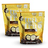 Tru Fru Chocolate & Creme Covered Real Fruit – 2 Pack (3.4 oz Each) | Bananas in Dark Chocolate