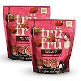Tru Fru Chocolate & Creme Covered Real Fruit – 2 Pack (3.4 oz Each) | Strawberries White/Dark Chocolate