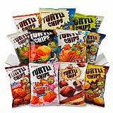 Turtle Chips Korean 4-Layer Crispy Snack Chips Variety Pack 11 Flavors, Imported Korean Snack Assortment View 1