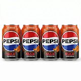 U.K. Imported Limited Edition Flavored Sodas | 4 Cans Per Order | Pepsi Zero Sugar Max Tropical