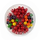 Ultimate Candy & Treats Variety Trays, Premium 4 Compartment Assortments, Choose Your Favorite Style, Gift-Ready View 4