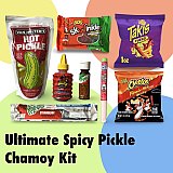Ultimate Spicy Pickle Complete Chamoy Kit With Icee Powder, 8 Piece Kit View 2