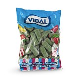 Vidal Imported 1 Kg Bags (2.2 Lbs) Swedish Scandinavian Candy | XL Sour Watermelon