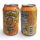 Warheads Flavored Soda Drinks 6 Cans, Choose Flavor or Variety Pack Sour Candy Inspired Soda View 2