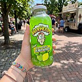 Warheads Sour Lemonade Variety Pack, 5 Naturally Flavored Sour Lemonades, 1 Pt, Green Apple, Strawberry, Grape, Blue Raspberry & Peach View 3