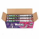 Welch's Soda Giant Freeze Pops, 27 Count, 5.5 oz Each, 15+ Inches Long, Grape Soda & Strawberry Soda Flavors View 2
