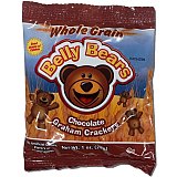 Whole Grain Chocolate Belly Bears School Graham Crackers, 20 Packs View 1