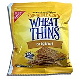 Whole Grain Cracker Wheat Thins 1.75 Oz, 30 Pack View 2