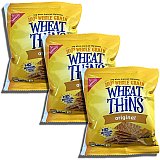 Whole Grain Cracker Wheat Thins 1.75 Oz, 30 Pack View 5