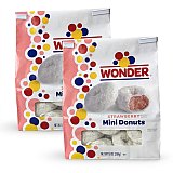 Wonder Mini Donuts, 10 oz Bags | Strawberry (2 Bags)