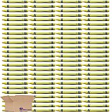 Yellow Crayon Bulk Value Pack   | 100 Count View 1
