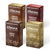 Z!NGHA Double Aromatherapy Nasal Inhalers, Choose Your Flavor (20+ Options) Herbal Pocket Freindly Travel Ready Refreshing Aromatic Experience View 5