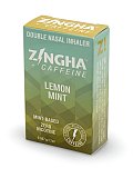 Z!NGHA Double Herbal Inhalers | Aromatherapy Nasal Inhaler, Caffeinated Lemon Mint