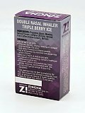 Z!NGHA Double Herbal Inhalers | Aromatherapy Nasal Inhaler, Caffeinated Triple Berry View 1