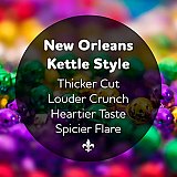 Zapp's New Orleans Kettle-Style Potato Chips, Voodoo Crunchy Chips | 30 Count View 5