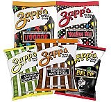 ZAPP'S Potato Chips Variety Pack | Evil Eye, Voodoo, Voodoo Heat, Mesquite BBQ, Cajun Dill Gatortator, 2.5 oz Hungry Sized Bags | 5-Pack View 1