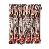 Zebra Bars Original Crunchy Peanut Butter Candy Bars 0.7 oz Sweet & Salty Nostalgic Candy Choose Pack Size View 1