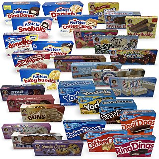 10-Box Snack Cake Mystery Mega Pack | Full Retail Boxes Featuring Hostess, Little Debbie, Wonder & Drake’s | Surprise Variety Gift Box - Specialty Snack by Hostess