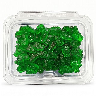 Albanese Gummi Bears, Choose Your Flavor, 1 lb Container | Green Apple - Specialty Snack by Albanese