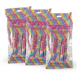 Albert’s Marpoles Marshmallow Candy – 8 Count Packs, 3 Pack (1.91 oz Each) - Specialty Snack by Marpoles