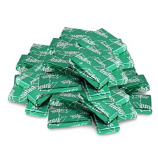 Andes Creme de Menthe Smooth Mint Chocolates, Wrapped Bulk 1 lb. - Specialty Snack by Andes Candies