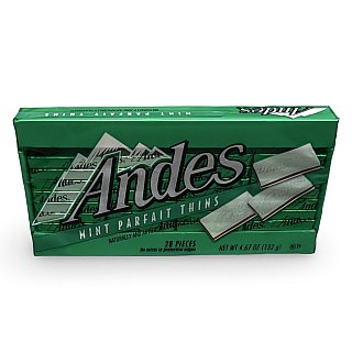 Andes Smooth Mint Chocolates – 28 Piece Boxes, 4 Packs | Mint Parfait - Specialty Snack by Andes Candies