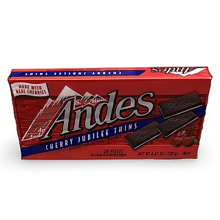 Andes Smooth Mint Chocolates – 28 Piece Boxes, 4 Packs | Cherry Jubilee - Specialty Snack by Andes Candies