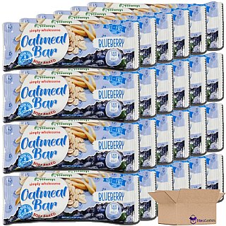 Appleways Blueberry Oatmeal Bar School Snacks | 1.2 Ounce | Pack of 24 - Specialty Snack by Appleways