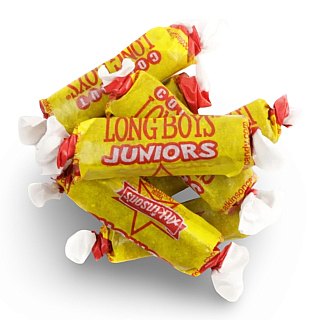 Atkinson's Coconut Long Boys Juniors Nostalgic New Orleans Chewy Candy ~ 12 Oz - Specialty Snack by Long Boys
