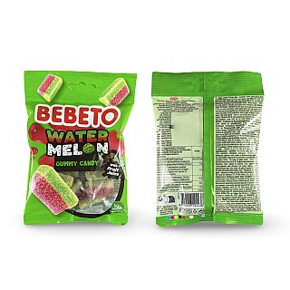 Bebeto Gummy Candy Full Case Packs (10 or 12 Bags), Halal Assorted Gummies Choose Flavor or Variety - Specialty Snack by Bebeto