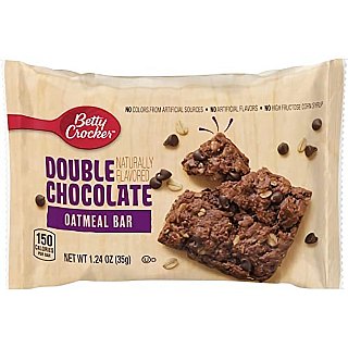 Betty Crocker Double Chocolate Oatmeal Bar, School Snacks, | 24 Bars - Specialty Snack by Tribeca Curations
