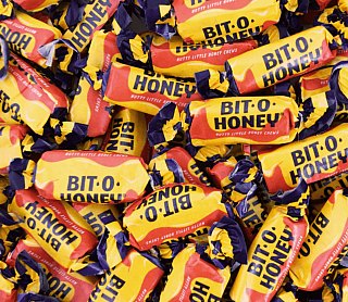 Bit O Honey, 3 Lbs Bag Classic Honey Flavored Taffy Candy - Specialty Snack by Bit O Honey