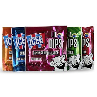Candy Powder & Stick Dips – 20 Pack | ICEE - Specialty Snack by Fun Dip