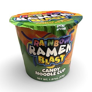 Candy Ramen Bowls, 3 Pack, With Candy Sticks, Gel Candy, Popping Candy and Gummy Noodles. - Specialty Snack by Koko's