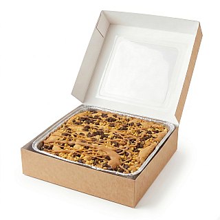 Carlotta's Bakery Authentic New York Blondie With Sprinkled Walnuts Cake 18 oz, Bakery Style Coffee Cake - Specialty Snack by Carlotta's Bakery