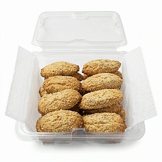 Carlotta's Bakery Italian-Style Biscotti Cookies | Sesame - Specialty Snack by Carlotta's Bakery