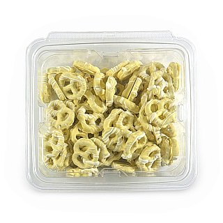Carlotta's Bakery Yogurt Covered Pretzel Bites - Lemon & Creme - 1 lb - Specialty Snack by Carlotta's Bakery