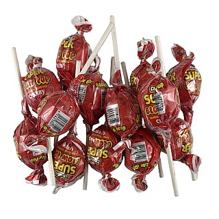 Charms Classic Candy Favorites – Super BlowPops, Approx. 13 Lollipops | Cherry - Specialty Snack by Charms