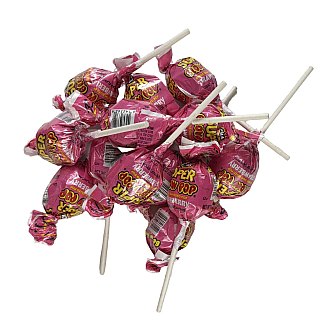 Charms Classic Candy Favorites – Super BlowPops, Approx. 13 Lollipops | Strawberry - Specialty Snack by Charms