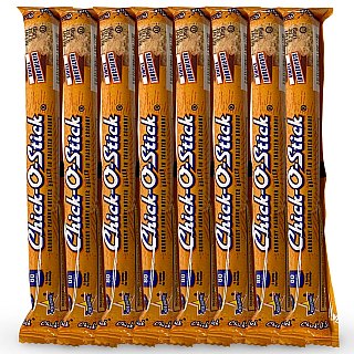 Chick O Stick Candy Bars | 8 Pack | Crunchy Peanut Butter Rolled In Toast Coconut | Peanut Butter Candy | .7 oz Bars - Specialty Snack by Atkinson's