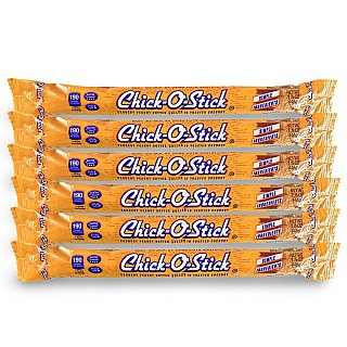 Chick O Stick KING SIZE 1.6 Oz Candy Bars | 6 Pack | Crunchy Peanut Butter Rolled In Toast Coconut - Specialty Snack by Atkinson's