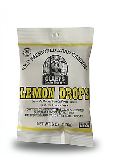 Claeys Old Fashioned Nostalgic Hard Candy – 6 oz Bags, 4 Pack | Lemon - Specialty Snack by Claeys