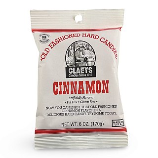 Claeys Old Fashioned Nostalgic Hard Candy – 6 oz Bags, 4 Pack | Cinnamon - Specialty Snack by Claeys